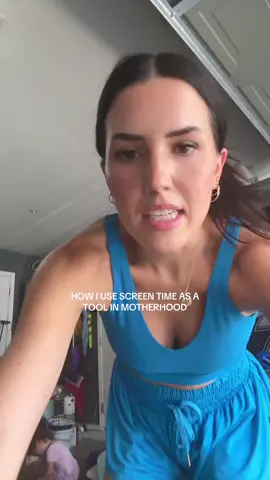 This is a judgement free zone 🩵 #fitmom #screentime #momtips #honestmom 