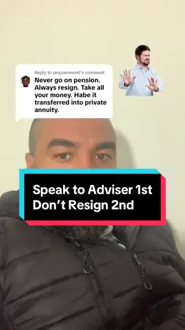 Replying to @janpierrewiet #GEPF #Resignation is not the answer. Wheter to retire or resign needs a proper plan. Taking all consequences into account. #AskRowen #Retire