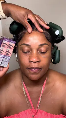 Tattoo eyebrow gel  Easy peel off  #makeuptutorial #tiktokshoplabordaysale #contentcreator #eyebrowtutorial 