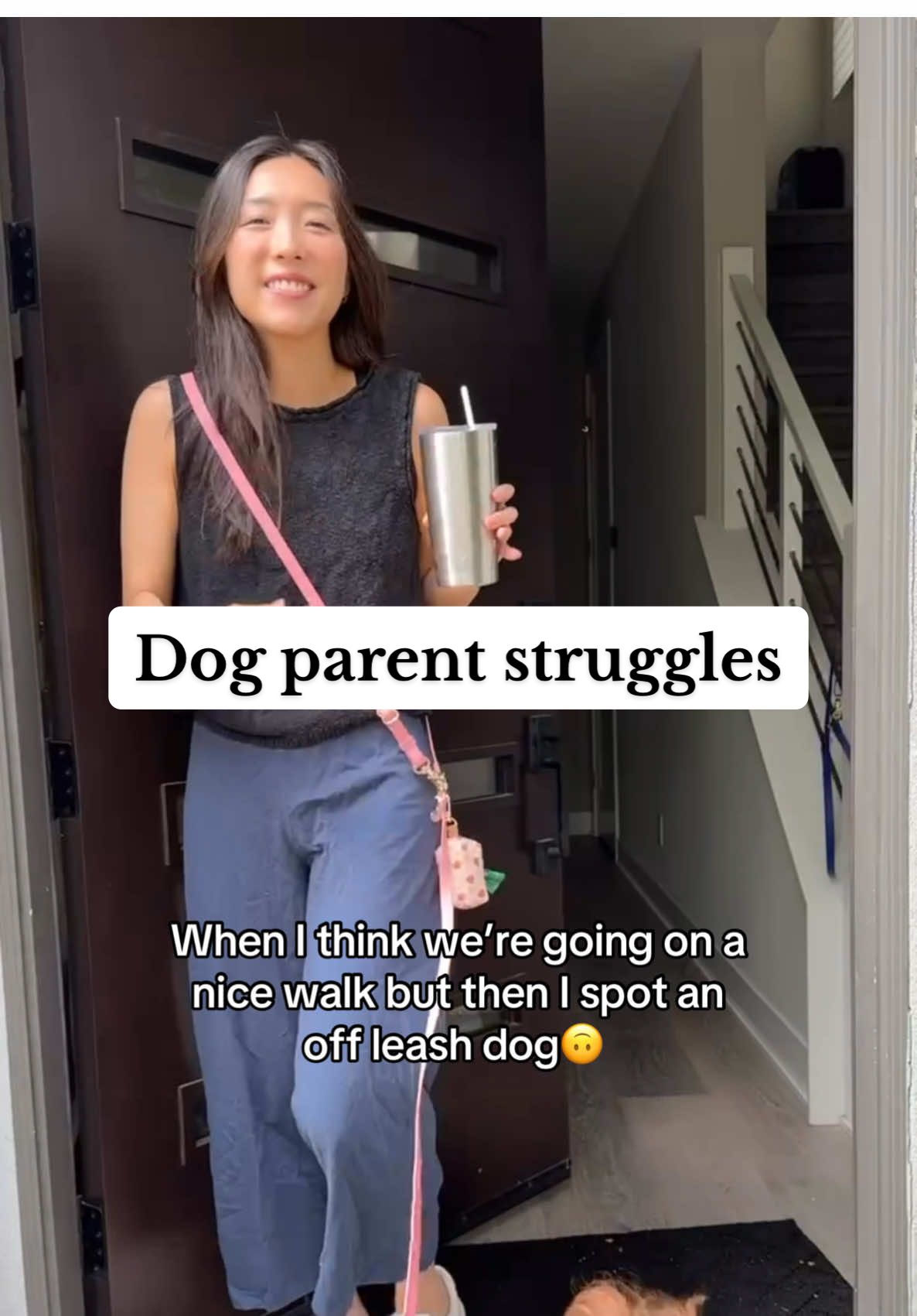 I'll just wait for them to pass😅  #dogparentproblems #dogparentlife #dogwalks #dogwalking #handsfreeleash #crossbodyleash #dogleash #dogaccessories #dogwalkinggear #dogwalksbelike #dogmemes #dogproblems #offleashdog #leashyourdog 