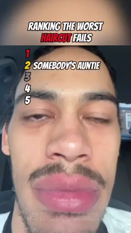 Ranking the WORST MEN HAIRCUT FAILS! #haircutfail #haircut #fyp #theogranking #funnytiktok 