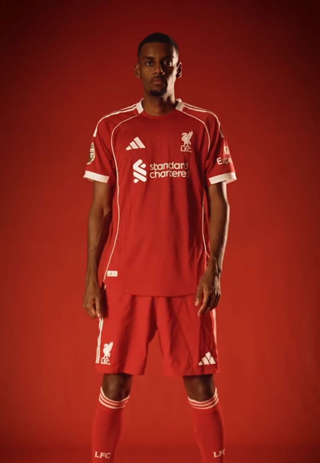 He's here. #Isak #Liverpool #LFC