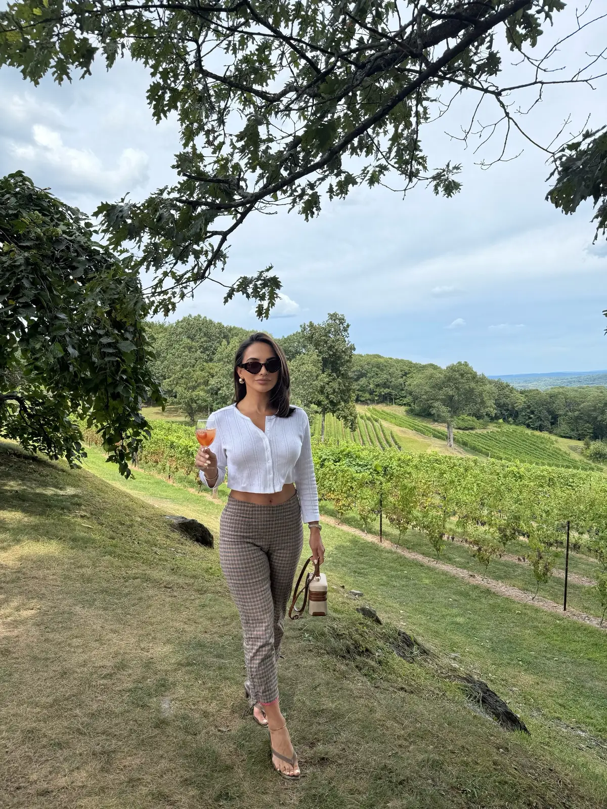 Vineyard views & cozy chic 