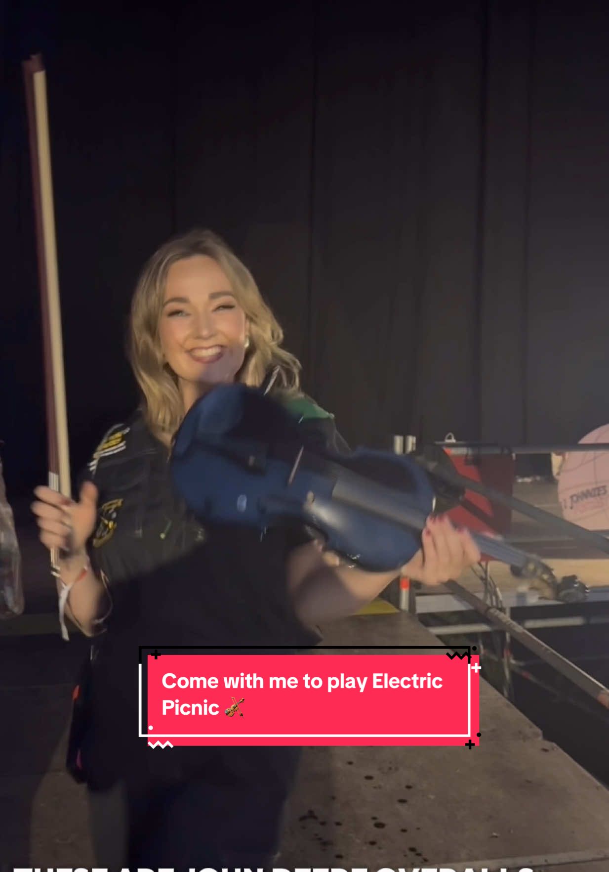 Spend the day with me performing at Electric Picnic with the 2Johnnies & a wedding!! A great day. #electricpicnic #irishmusician #2johnnies #folkmusician #ep25 