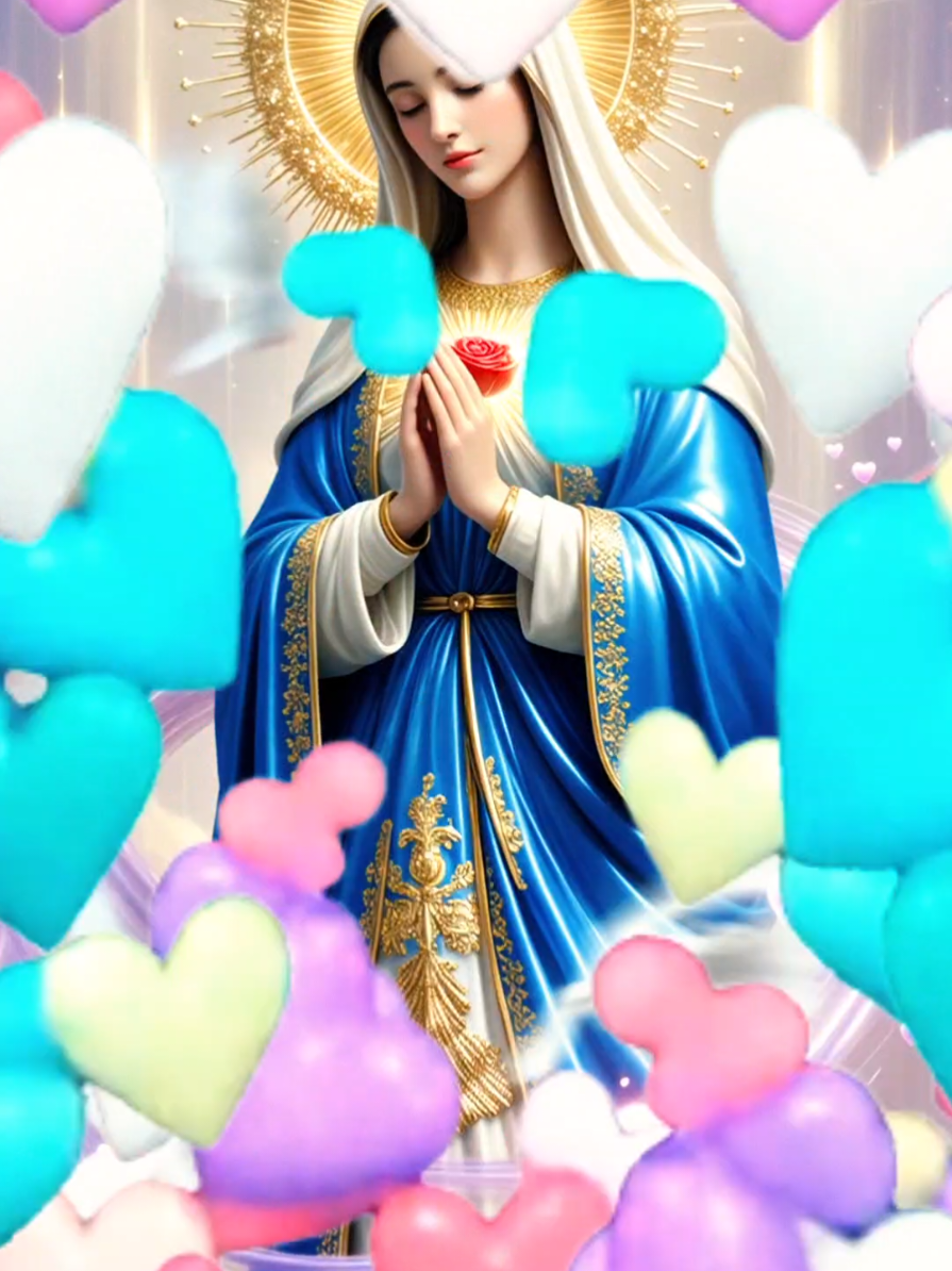 Maria passa à frente! #nossasenhora #gustavolima #igrejacatolica #fé #reflexãodigital 