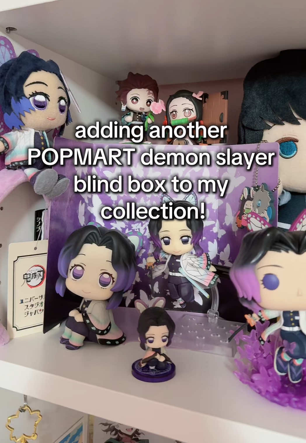 literally obsessed w these i have five now LMAO #demonslayer #kimetsunoyaiba #popmart #demonslayerblindbox #blindbox 