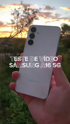 TESTE DE VÍDEO A16 5G ✨️ #Samsung #samsunga165g #fyp #viral #camera 