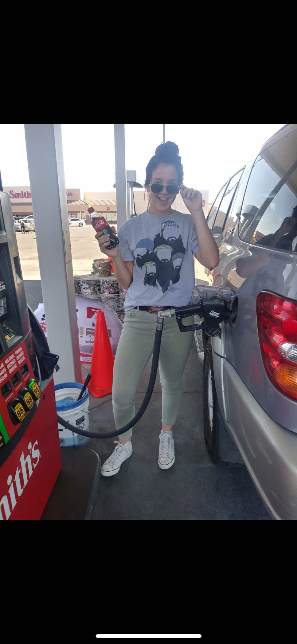 Photo evidence of buying the coke and gasoline when I was 17 🫡 #greenscreen #labordayweekend 