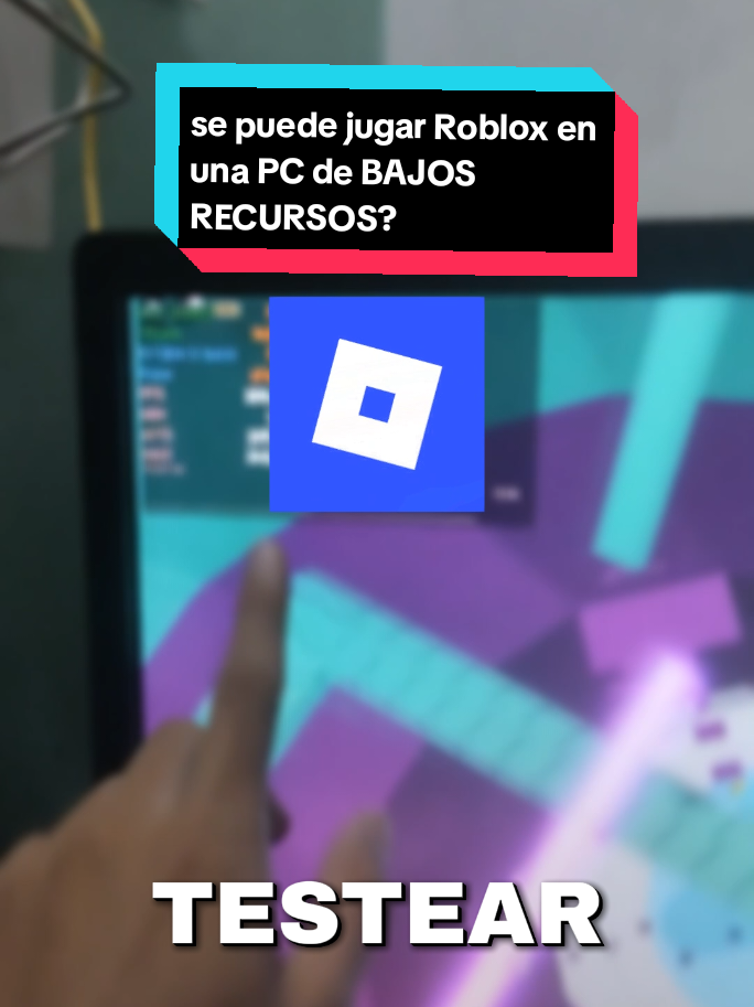 SE PUEDE JUGR ROBLOX EN UNA PC DE BAJOS RECURSOS? #robloxfyp #pcbajosrecursos #robaunbrairont #brainrot #techwithjeremy 