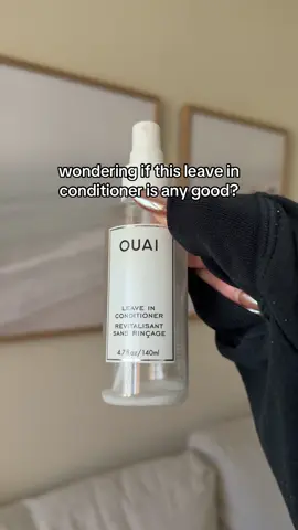 ummmm needless to say i need a new one @Ouai Haircare #ouai #leaveinconditioner #haircare #hair #hairproduct 