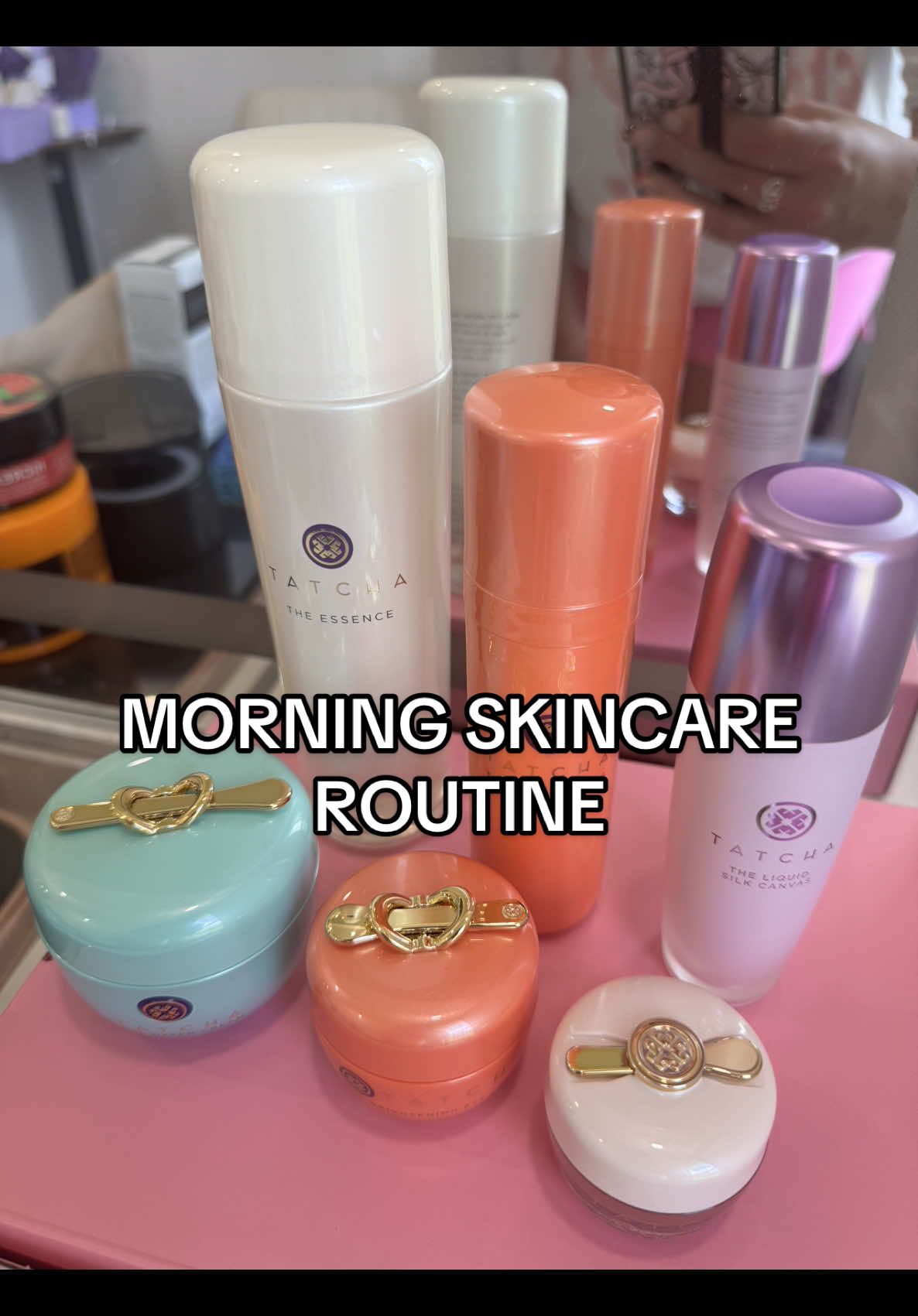 AM skincare = self care ☀️💧 Thank you @Tatcha US for these dreamy products ✨ #TatchaSkinCare #Tatcha #MorningSkincare #TatchaCollectivePartner 