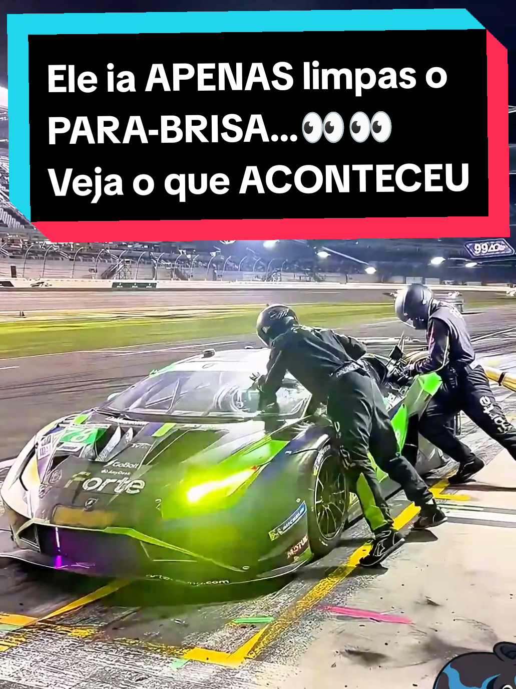 Ele só queria LIMPAR o PARA-BRISA… olha o que aconteceu (@StewartLennie via YT) #curiosidades #shorts #carro 