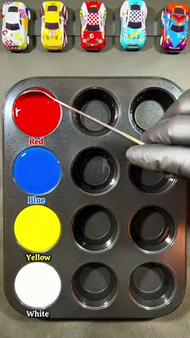 Create 3 basic colors into hundreds of different colors is amazing#colormixing #asrm #colormix #coloring #satisfying 