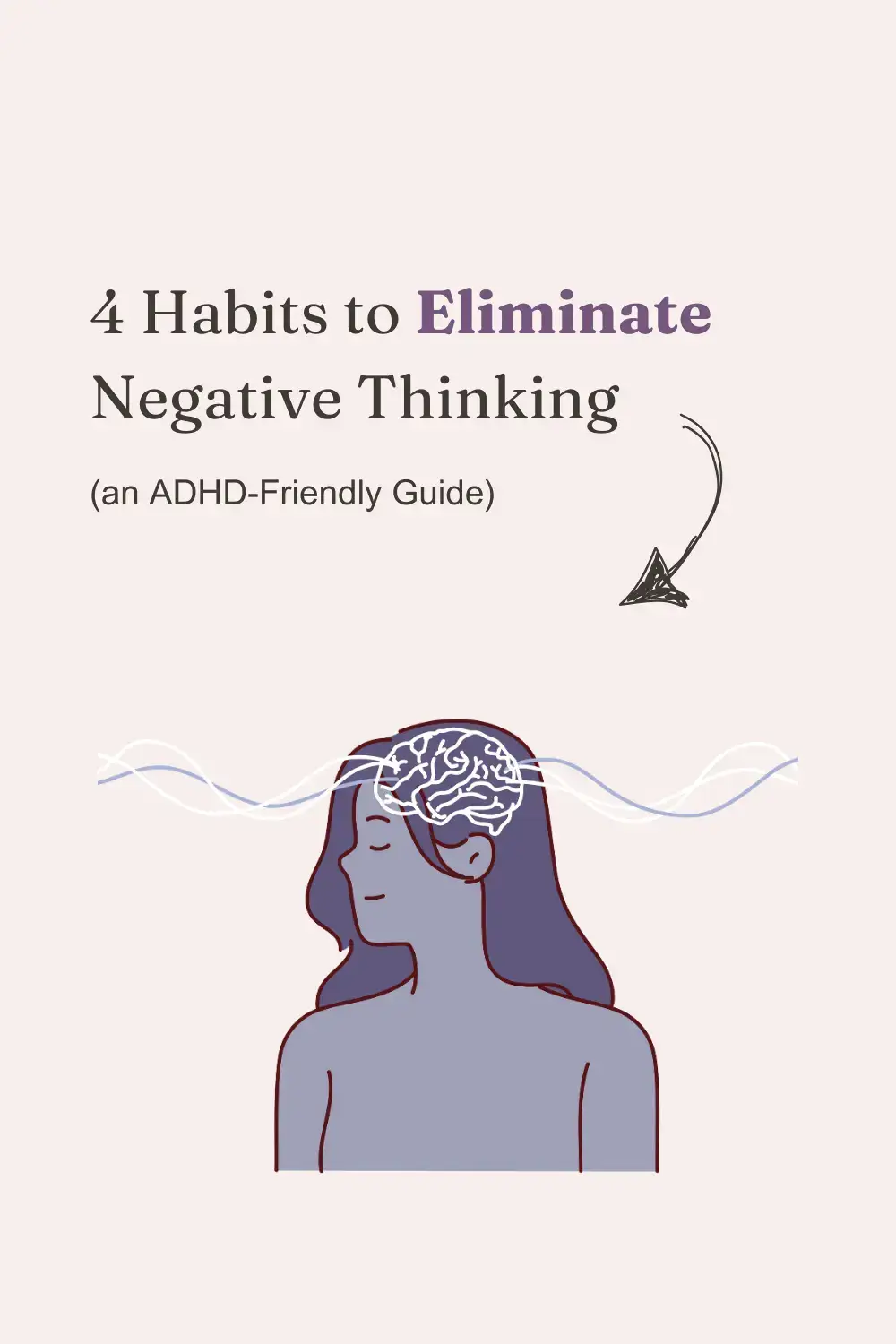 How to stop negative thinking (the brutal truth version). Your ADHD brain is addicted to drama and chaos because it provides stimulation. These strategies will help you stop negative thinking in its tracks! Hope this helps ☺️  #adhdtiktok #negativethoughts #adhd #negativethinking #positivethoughts 