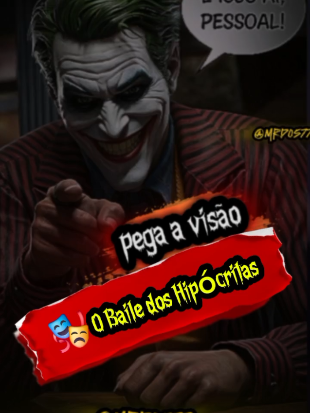 O Baile dos Hipócritas#CapCut #coringa #tiktok 