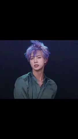 purple hair jin was majestic #jin #bts #purplehair #fyp #foryou 