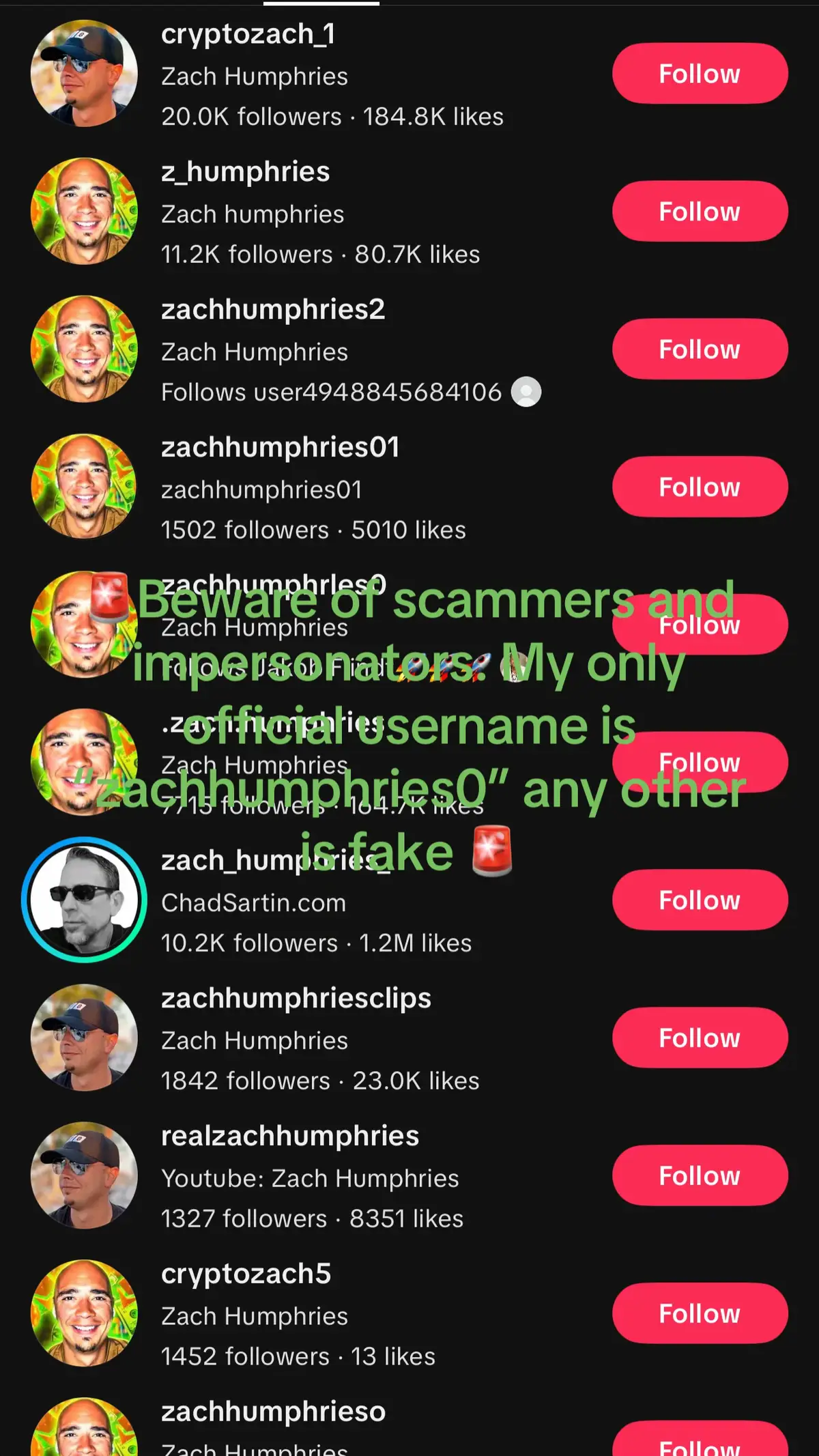 🚨Beware of scammers and impersonators. My only official username is “zachhumphries0” any other is fake 🚨#goviral #fyp #foryouu #1millionviews #xrp 