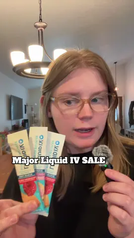 Liquid IV SALE right now on the Tiktok shop. Liquid IV rare sale. #liquidiv #liquidivhydration #hydrationstation #labordaysale #couponing 