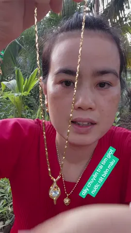 50k dây chuyền titan trái tim giọt nước rất bền màu không phai không rỉ không ngứa da #trangsuctitancaocap #xuhuongtitok #xaykenhtiktok #kimquyen84 #tiepthilienket 