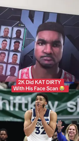 KAT’s NBA2K face scan did not go according to plan 😂 (Via: jordynwoods/IG) #NBA #nba2k #knicks #karlanthonytowns #kat 