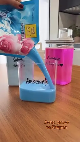 Kit Dispenser Organizador Lavanderia 2,3 litros + 1,5 Litros Acrílico (AMACIANTE, SABÃO EM PÓ) https://s.shopee.com.br/40Wo8LuuHI