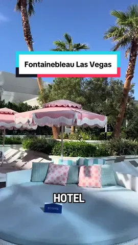 @Fontainebleau Las Vegas day, perfected. Start at the sleek fitness center, lounge across the six‑acre Oasis Pool, then dine your way through signature spots without leaving the resort.  #LasVegas #VegasHotels #ThingsToDoInLasVegas 