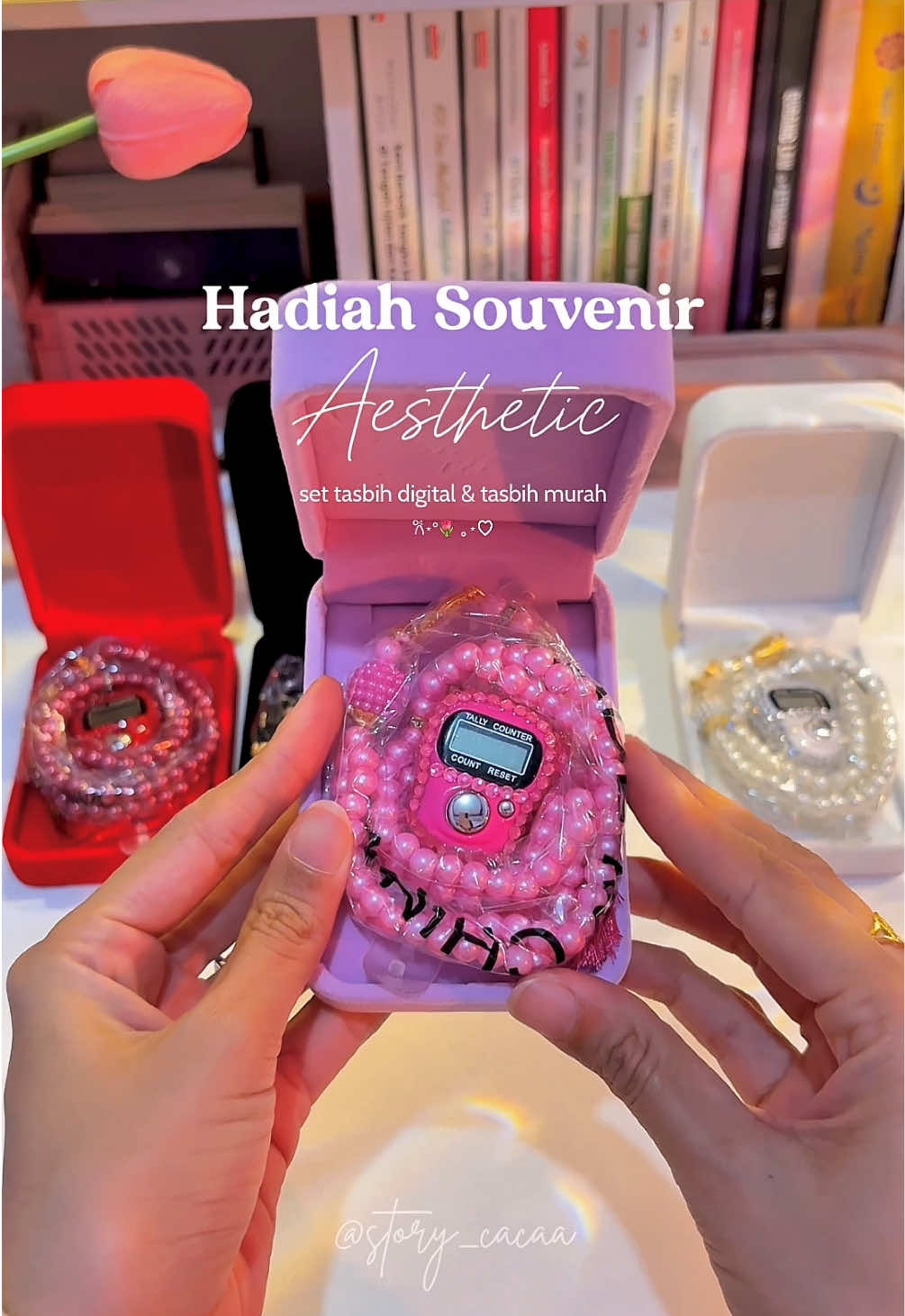 Membalas @Pipih777 Secantik ini cuma 30rban😭 #tasbihdigitalcantik #tasbihdigital #souvenir #hampers #tasbihcantik 