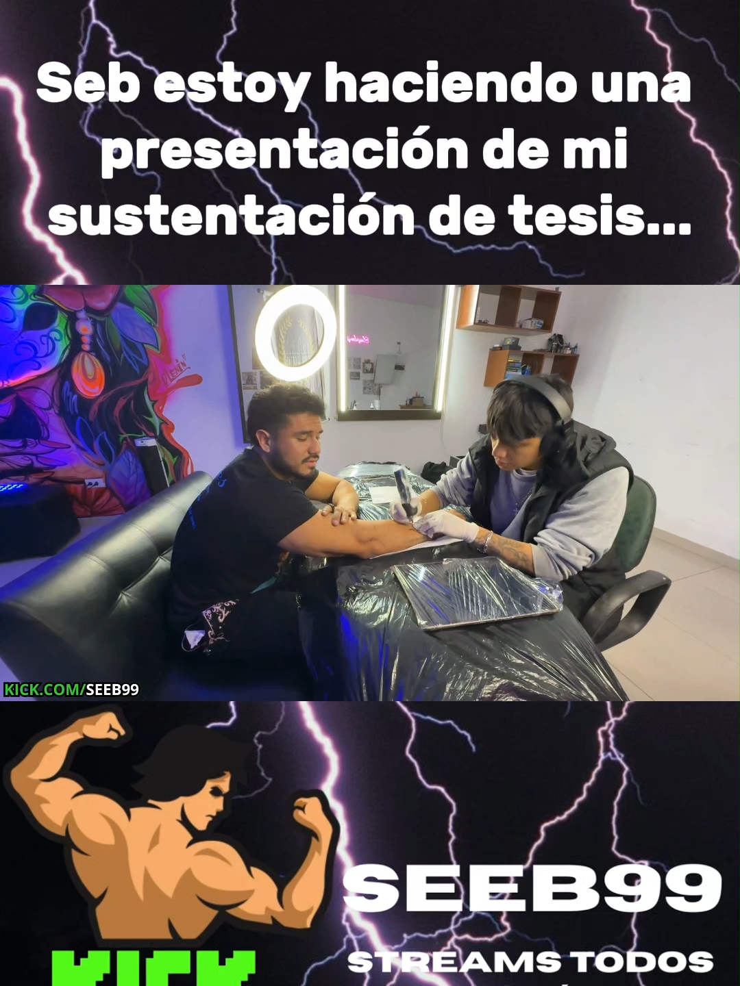lo kgaron a mi causa#seeb99 #show #gym #risa #renzosivina #peru🇵🇪 #sed #fyp #kick #streamer #stream #clips #musculation #locura #bodybuilders #work #glory #pain #Fitness #fy