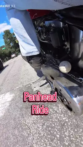 Labor Day ride on the 57 Harley Panhead. #motorcycle #harleydavidson #chopper #bikelife #fyp 