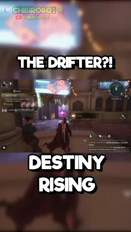 DRIFTER In Destiny Rising! #DestinyRising #Destiny2 #destiny2tiktok #destiny2clips #chibirobo12 #fyp #destiny