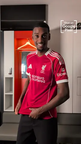 Day 1️⃣ as a Red ✅ #lfc #liverpool #isak #teampixel 