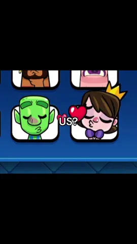 Us? <3 @r o m a n #clashroyal #us 