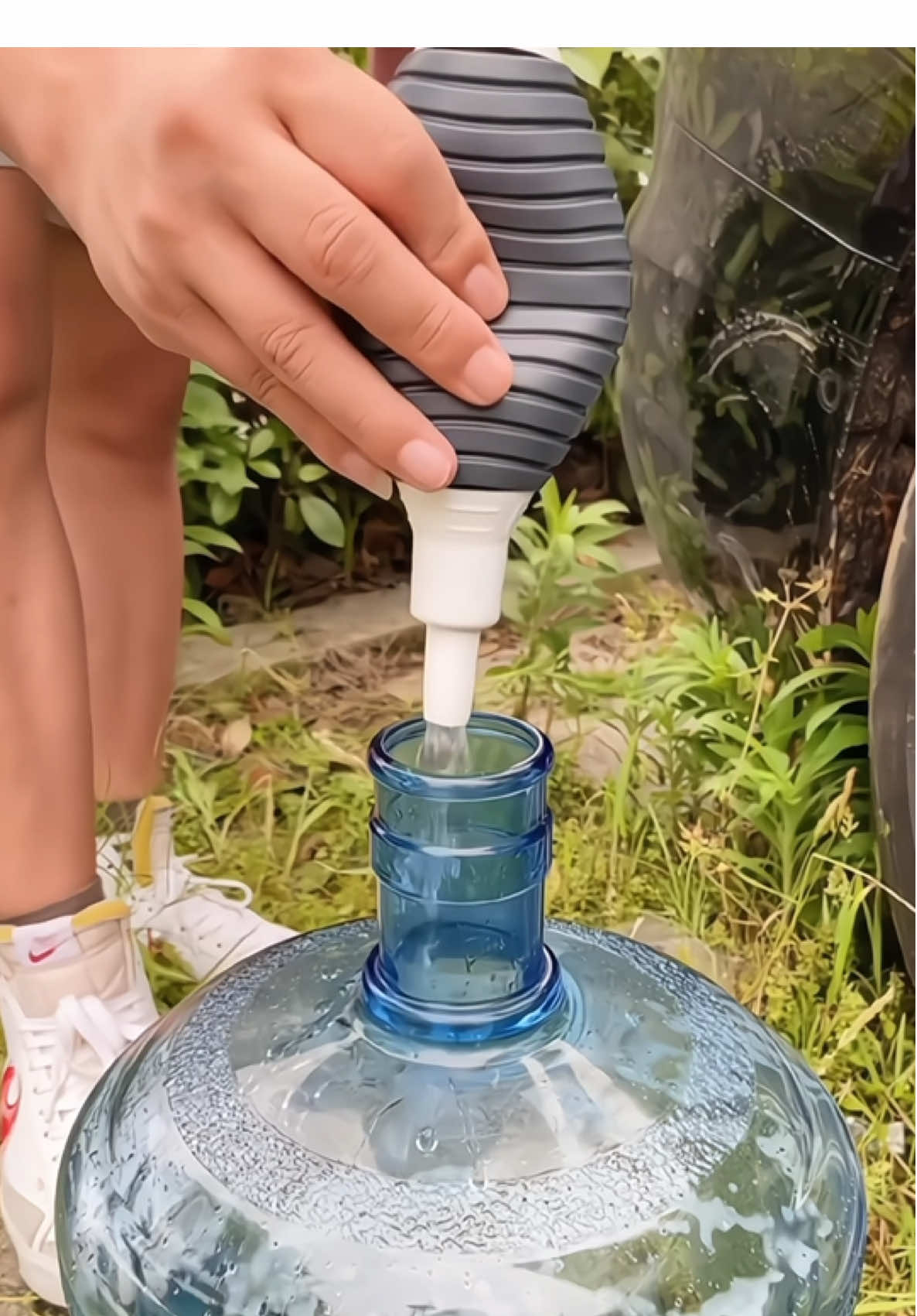 Bomba Sucção Manual Transferencia Oleo Etanol Diesel Agua Gasolina.