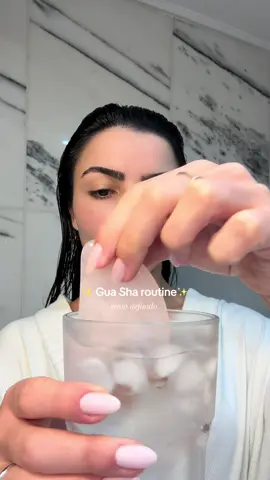 Parte 9 | rotina Gua Sha fácil para um rosto mais definido e sem inchaço 🧚✨ #guasha #guashatutorial #skincare #GlowUp #dicas 
