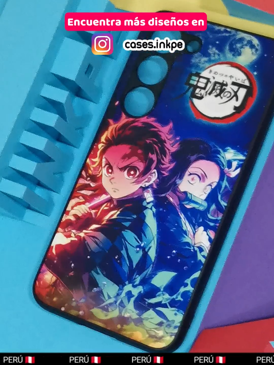 Kimetsu No Yaiba 🔥 Cases + Lanyard + Popsocket 📱Personaliza tu case con tu imagen favorita! 📲 Disponible para Samsung | Huawei | IPhone | Xiaomi ➡️ Pregunta por tu modelo de celular! Síguenos en Facebook como InkpeOficial 😉🇵🇪 - Lima - Perú -  . . #kimetsunoyaiba #demonslayer  #tanjirokamado #nezuko  #infinitycastle 
