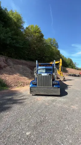 #dolph said it best. #peterbilt #trucking #mtgcontracting #peterbilt379 #excavator #dumptruck #largecar #laborday