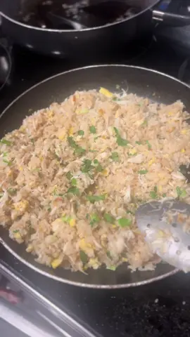 ✨First-time dinner experiment = SUCCESS ✨ Tonight I whipped up crab, fried rice, and Thai fried chicken wings, and let me tell you… the aroma had my whole house smelling like a 5-star kitchen 😍🍽️ The flavors were incredible—my daughters devoured it, while my son? He was perfectly content with just his apple juice 😂. Definitely a must-try meal for a cozy family night. 💕 Would you try this combo with your family? #thaifriedchicken #crabfriedrice #foryoupage #familydinner #fyp 