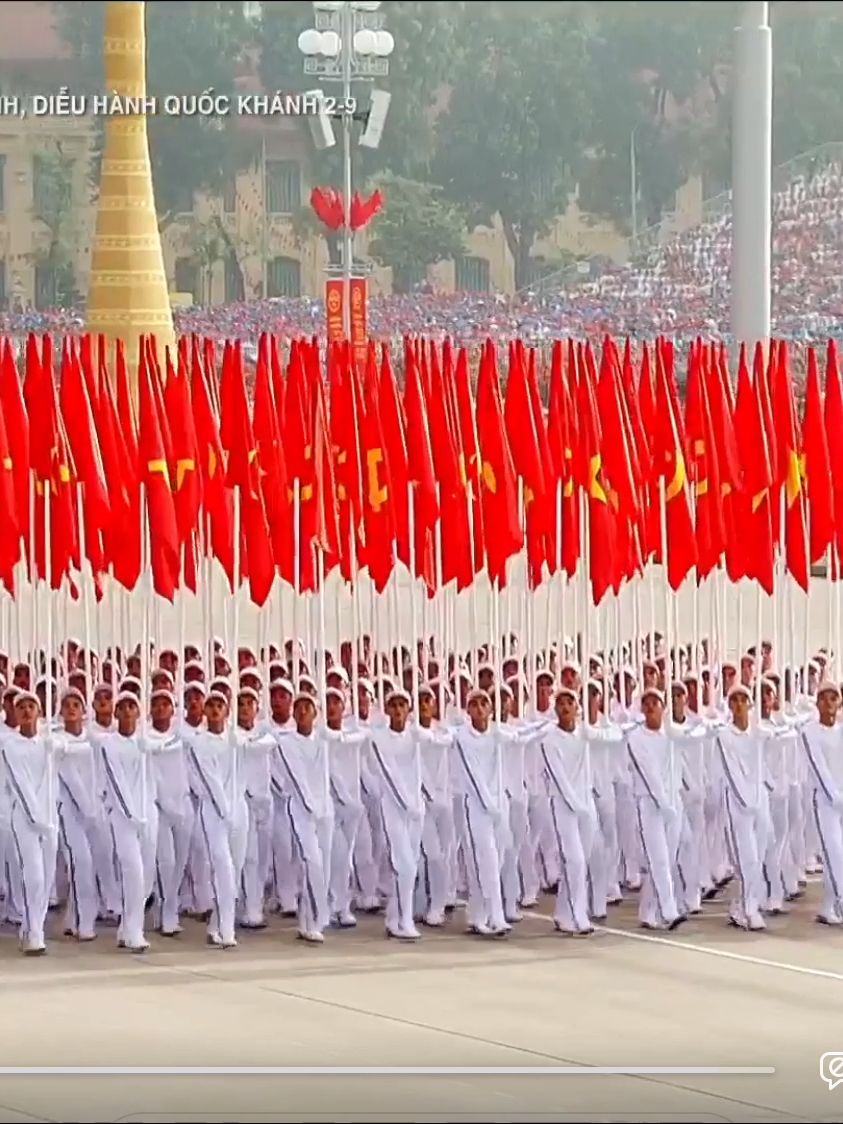 KHỐI CỜ ĐẢNG, CỜ TỔ QUỐC TIẾN VÀO LỄ ĐÀI #theanh28 #theanh28news #tiktoknews #TWD #tuhaovietnam