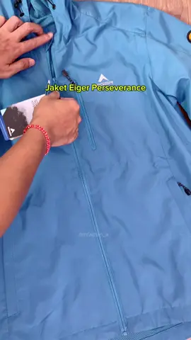 Jaket Eiger Perseverance. Jaket dari bahan berkualitas tinggi, antiangin, antiair intensitas ringan. Desain kekinian yg cocok untuk kawula muda!