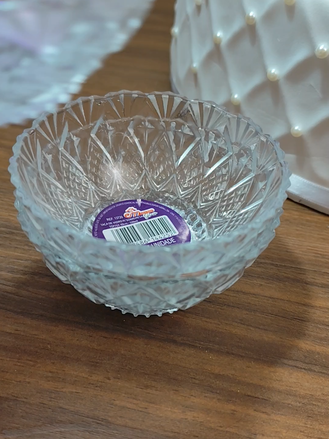 Conjunto de Bowls Empilháveis ideal para o dia a dia. Versáteis e práticos, ocupam pouco espaço no armário #sobremesa #toffee #vidro 