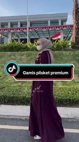 Gamis plisket premium 🫶🏻✨🦋 #gamis #gamisplisket #gamisplisketpremium 