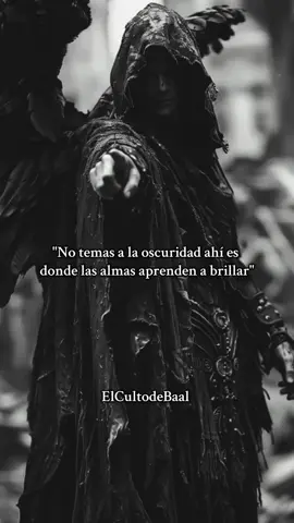 No temas a la oscuridad... descargas en ig (andresvoxnoctis) #elcultodebaal #lucifer #dark #frases #psicologia 