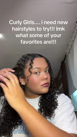 Hair time! Letting tik tok choose my sound lol #fyp #hair #curlyhair #grwm 