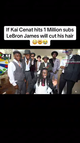 Bron fasho cutting them dreads 😭 #fyp #mafiathon3 #kaicenat #lebronjames 