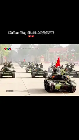 Khối xe tăng tham gia lễ diễu binh 2/9/2025 🇻🇳 #a80 #tuhaovietnam #quockhanhvietnam #xuhuong 