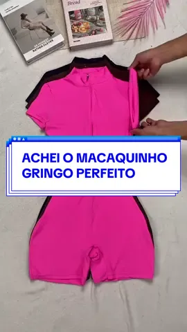 O macaquinho gringo de academia perfeito acabou de chegar no tiktokshop #macaquinho #roupadeacademia #academia #gym #tiktokshop
