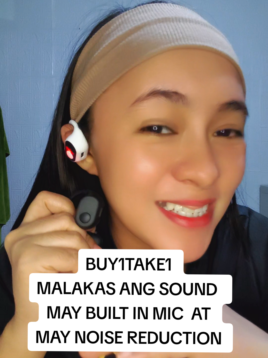 malakas ang sound m at noise reductionay built in mic #biy1take1  #bluetoothearphone  #earphone  #earphones  #headset 