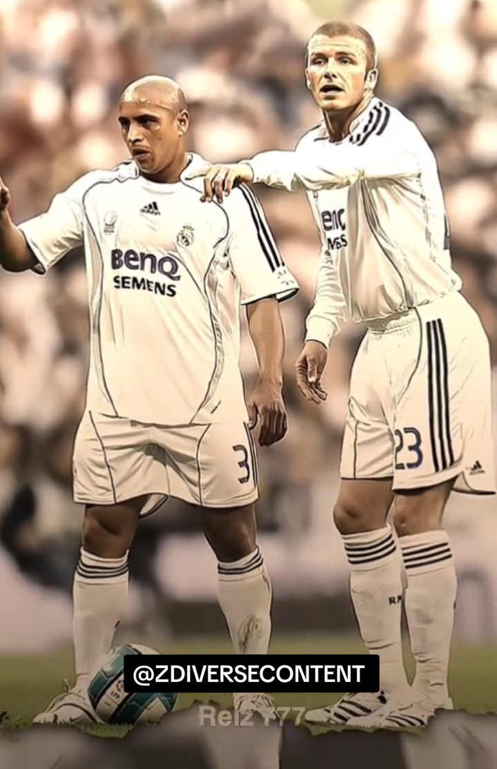 David Beckam dan roberto carlos