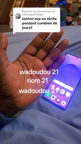 Réponse à @walisangotilobaye 