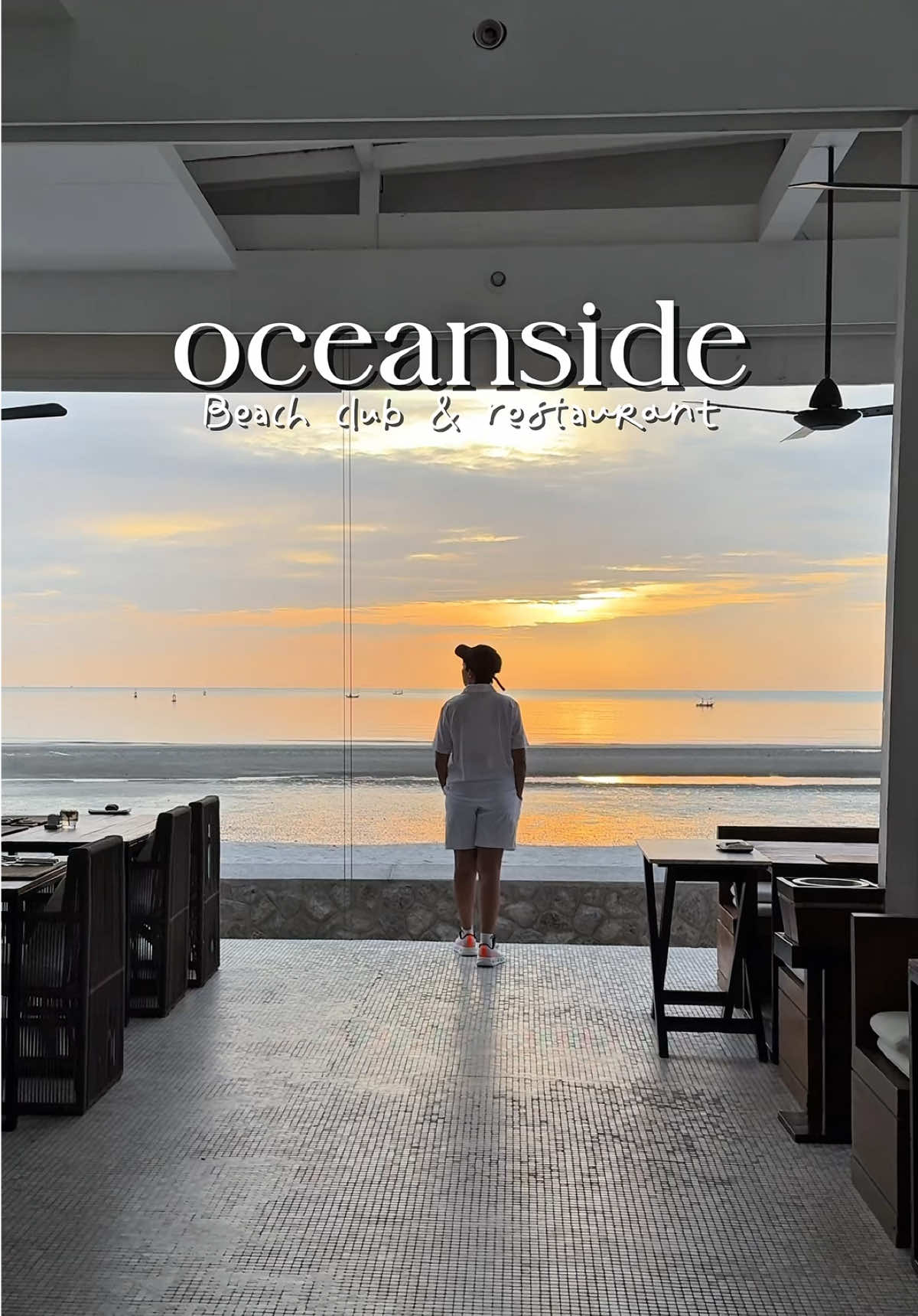 💎 🌅 Oceanside Beach Club & Restuarant ✨ไม่ใช่แค่ร้านอาหารติดริมทะเล แต่เป็น hidden gem ของหัวหิน ที่ใครมาก็ต้องตกหลุมรัก วิวสวยมาก 🥂 📍ร้านตั้งอยู่ในโรงแรม Putahracsa Huahin Resort แนะนำจองล่วงหน้านะ วิวตรงที่เมย์นั่งสวยมากก 🌅 Tel : 032 531 470 💎 🌅 Oceanside Beach Club & Restuarant ✨ Not just a restaurant, but a hidden gem of Hua Hin you’ll definitely fall in love with. 🥂 #ร้านอาหารหัวหิน #huahin #tiktoktravel #taonoysnapeating #TikTokCommunityTH